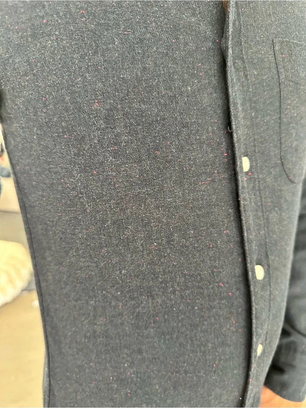 J. Crew Dark Navy Button-Down Shirt